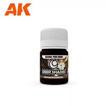   AK Interactive - AK13002 PURE GRIME - Deep Shade (30ml) - Acrylic Paint