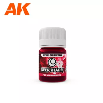   AK Interactive - AK13009 CARMINE DAWN - Deep Shade (30ml) - Acrylic Paint