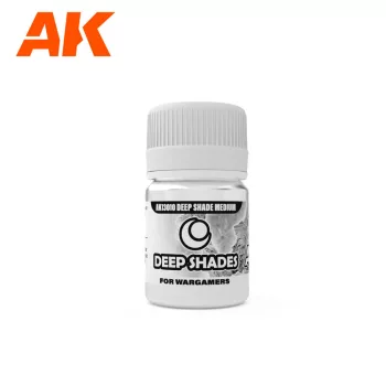   AK Interactive - AK13010 DEEP SHADE MEDIUM - Deep Shade (30ml) - Acrylic Paint Medium