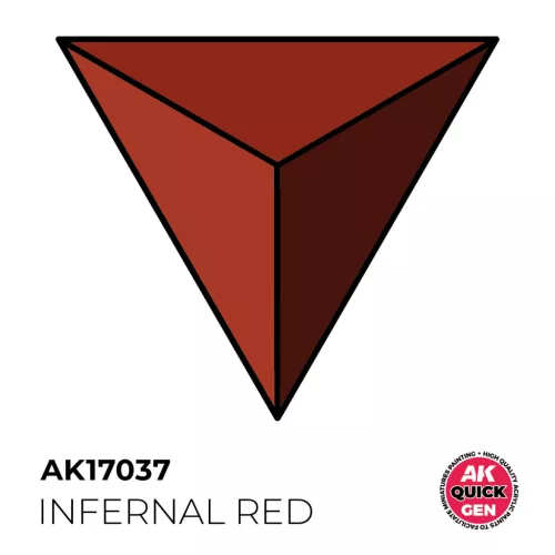 Ak Interactive - Infernal Red 