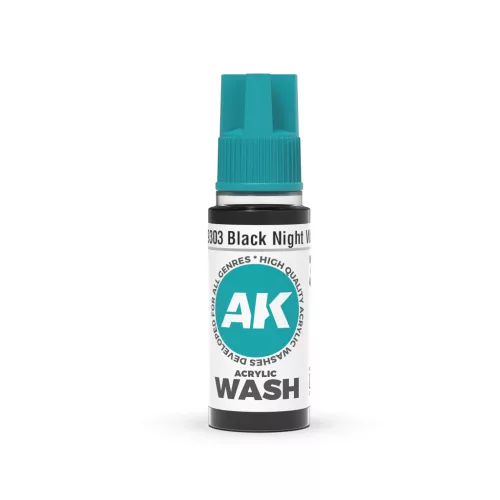 AK Interactive - Black Night Wash 18Ml 