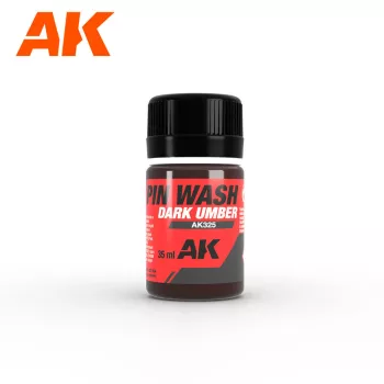 AK Interactive - Dark Umber Pin Wash 35Ml