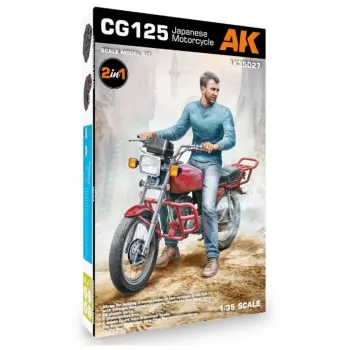 AK Interactive - Cg125 Japanese Motorcycle 1/35 Scale