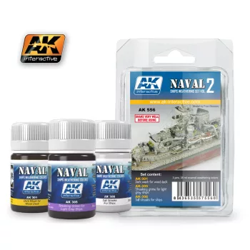 AK Interactive - Ships Vol.2 Weathering Set