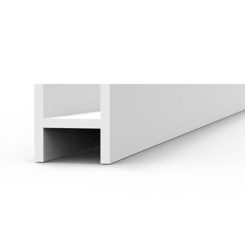   AK Interactive - BEAMS H SHAPE 2.5 x 2.5 x 350 mm x 4 units STYRENE
