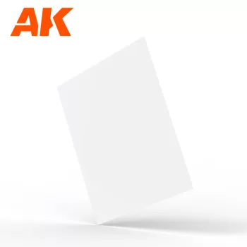   AK Interactive - 0.3mmthickness x 245 x 195mm - STYRENE SHEET