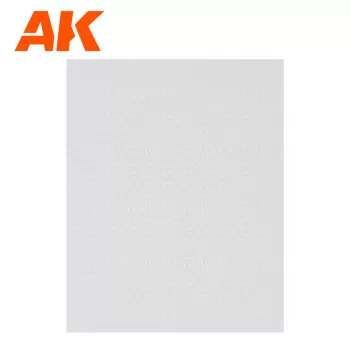   AK Interactive - Water Sheet Transparent Fine Water 245x195mm