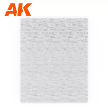   AK Interactive - Water Sheet Transparent Running Water 245 x 195mm