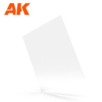   AK Interactive - 0,20 mm/0.008” Thickness-Clear Organic Glass/Acryl