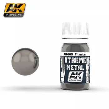 Ak Interactive - Xtreme Metal Titanium