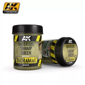   Ak Interactive - Water Gel Swamp Green Effects - 250Ml (Acrylic)