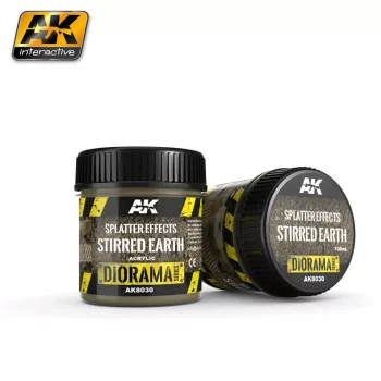   AK Interactive - Splatter Effects Stirred Earth - 100Ml (Acrylic)