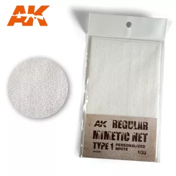   AK Interactive - Regular Camouflage Net Type 1 Personalized White