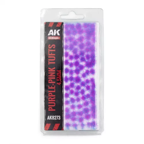 AK Interactive - Purple-Pink Tufts 4,5Mm