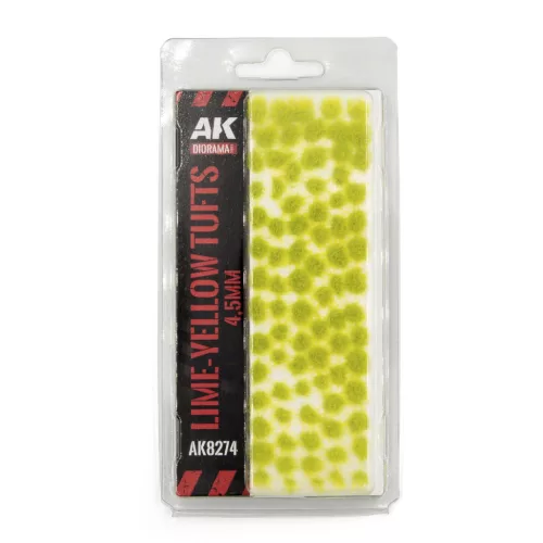 AK Interactive - Lime-Yellow Tufts 4,5Mm