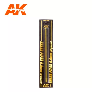 AK Interactive - Brass Pipes 0,9Mm, 5 Units