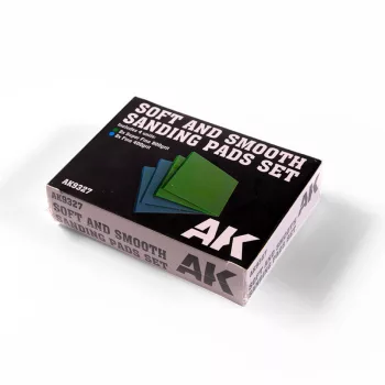   AK Interactive - AK9327 Soft and Smooth Sponge Sandpaper (4 pcs.)