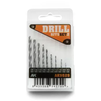 AK Interactive - Drill Bits_Set 2 8 (Ab1602L06)