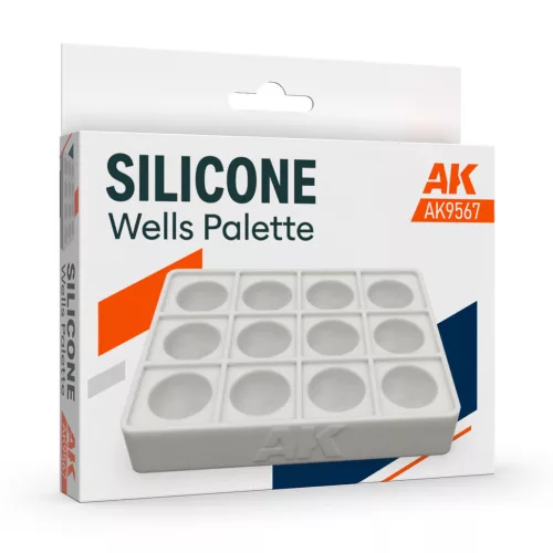 AK Interactive - Silicone Wells Palette