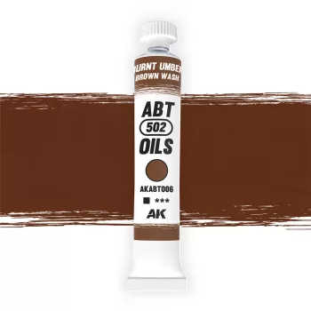 Abteilung 502 - Burnt Umber / Brown wash