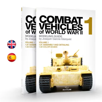   AK Interactive - COMBAT VEHICLES OF WORLD WAR II(by Joaquín García) Vol. 1 (English)