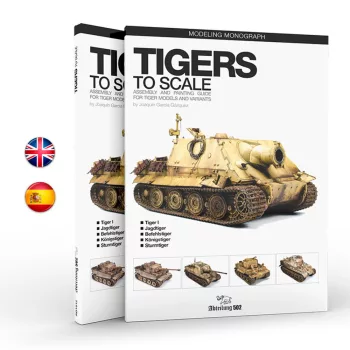   AK Interactive - TIGERS TO SCALE - Joaquín García Gázquez (English)