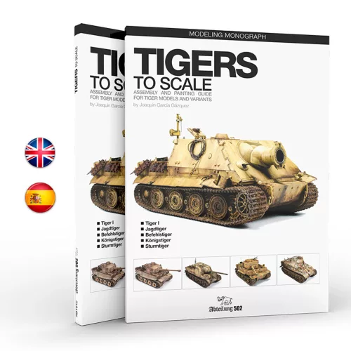 AK Interactive - TIGERS TO SCALE - Joaquín García Gázquez (English)