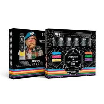AK Interactive - Primary & Secondary Set (6 Tubes 20 Ml)