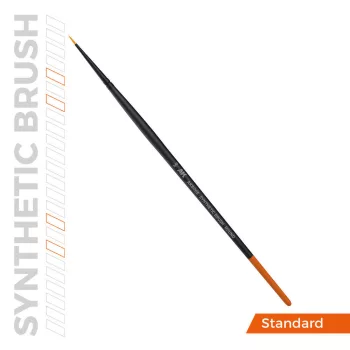 AK Interactive - AK SYNTHETIC BRUSH - ROUND 3/0