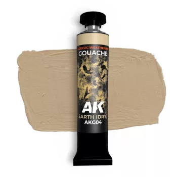 AK Interactive - Earth (Dry) - Ak Gouache 20 Ml.