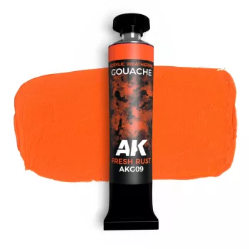 AK Interactive - Fresh Rust - Ak Gouache 20 Ml.