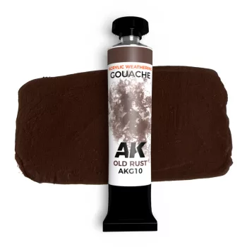 AK Interactive - Old Rust - Ak Gouache 20 Ml.