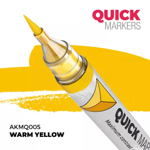 AK Interactive - Warm Yellow - Quick Marker