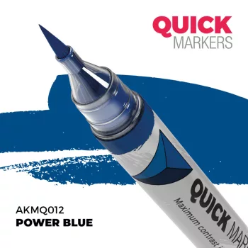 AK Interactive - Power Blue - Quick Marker