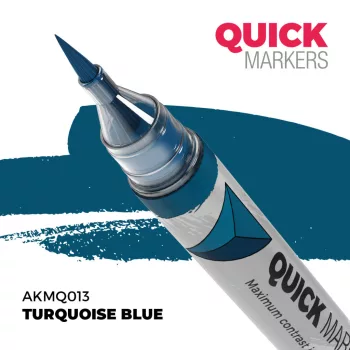 AK Interactive - Turquoise Blue - Quick Marker