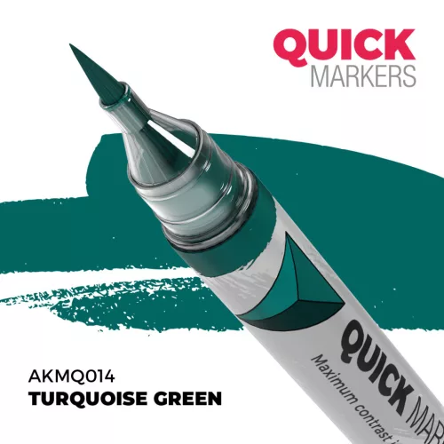 AK Interactive - Turquoise Green - Quick Marker