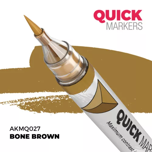 AK Interactive - Bone Brown - Quick Marker