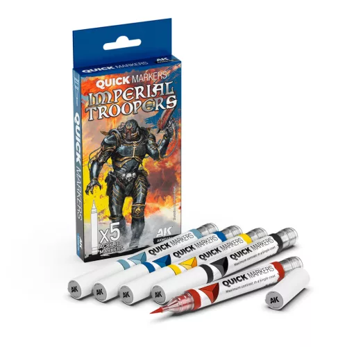 AK Interactive - Imperial Troopers Quick Markers Set