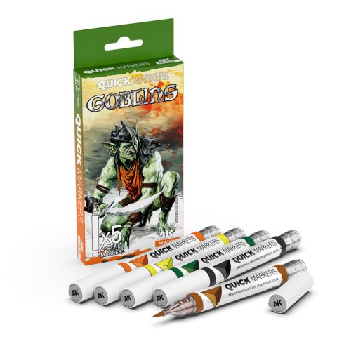 AK Interactive - Goblins Quick Markers Set