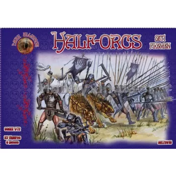 Alliance - Half-Orcs pikemen, set 1