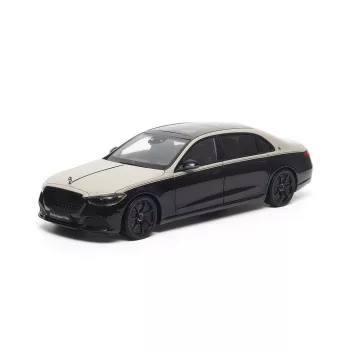   Almost-Real - 1:18 Mercedes-Benz Maybach S Class, Mojave Silver/Onyx Black, 2023 - Almost Real