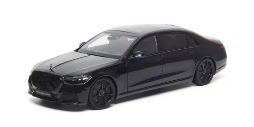 Almost-Real - 1:18 MERCEDES-MAYBACH-S-CLASS 2023 - OBSIDIAN BLACK - Almost Real