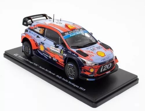 Altaya - 1:24 Hyundai i20 Coupе WRC #6 Dani Sordo Carlos del Barrio Winner Rallye Italy Sardinia 2019