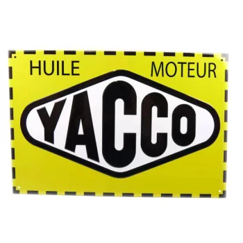 Altaya - 1:43 METAL PLATE - Yacco (30x20cm) - ALTAYA