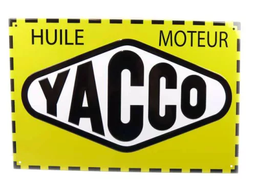 Altaya - 1:43 METAL PLATE - Yacco (30x20cm) - ALTAYA