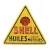 Altaya - 1:43 METAL PLATE - Shell (triangle) - ALTAYA