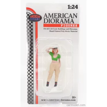American Diorama - Figures Girl Hip Hop - 1 Beige Green