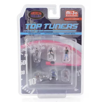 American Diorama - FIGURES SET 6X TOP TUNERS VARIOUS