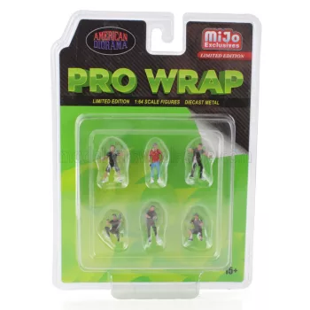 American Diorama - FIGURES SET 6X PRO WRAP VARIOUS