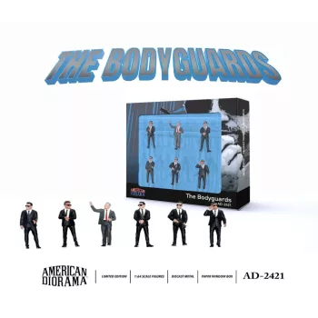   American Diorama - 1:64 Figure Set: The Bodyguards (Set of 6 figures), 2024 (1:64) - American Diorama